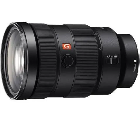 Sony e-mount SEL2470GM Camara Lens 24 to 70mm