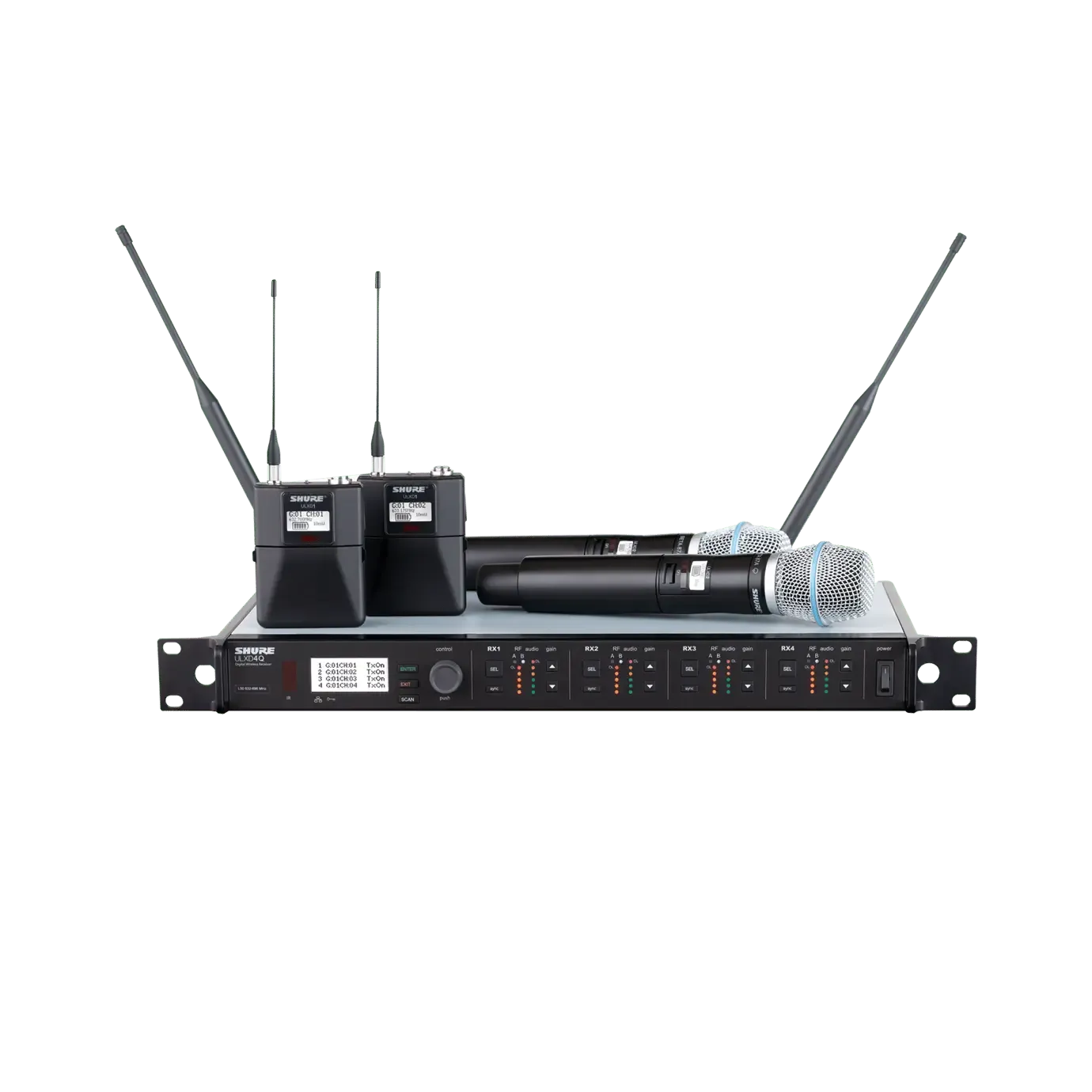 Shure Wireless Mics (ULXDuel Mics)