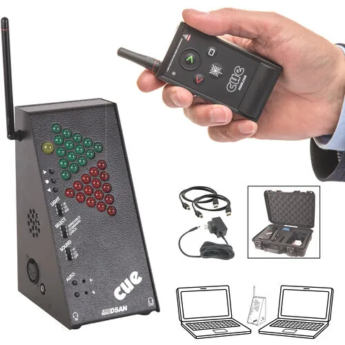 Dsan PerfectCue System Wireless Slide-Advance Remote Control with PC-AS4 Transmitter