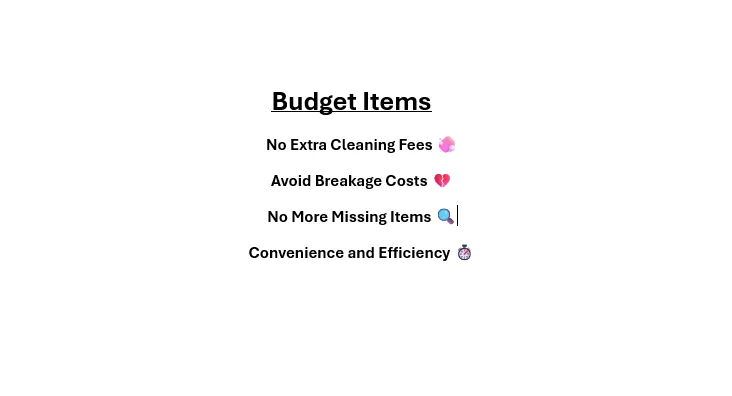 Budget Items