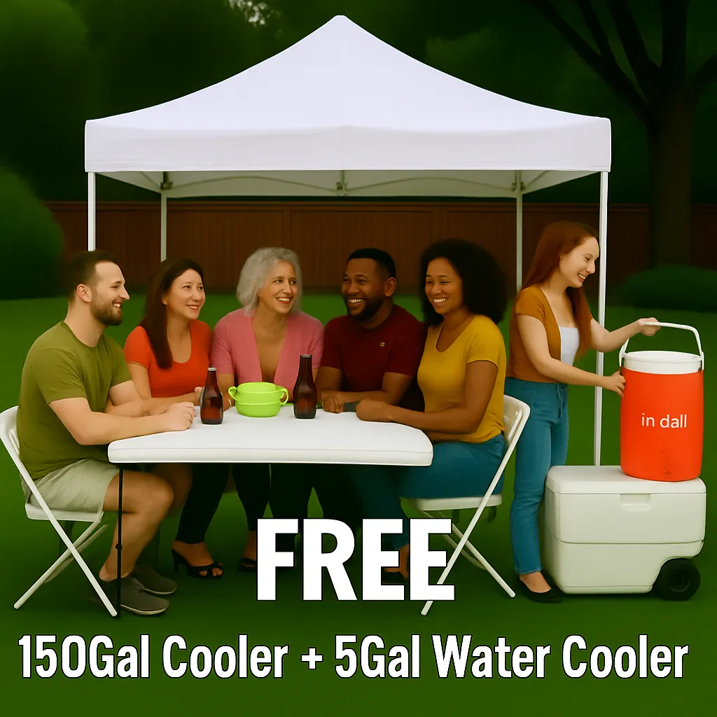 Basic 10x10ft Tent Bundle