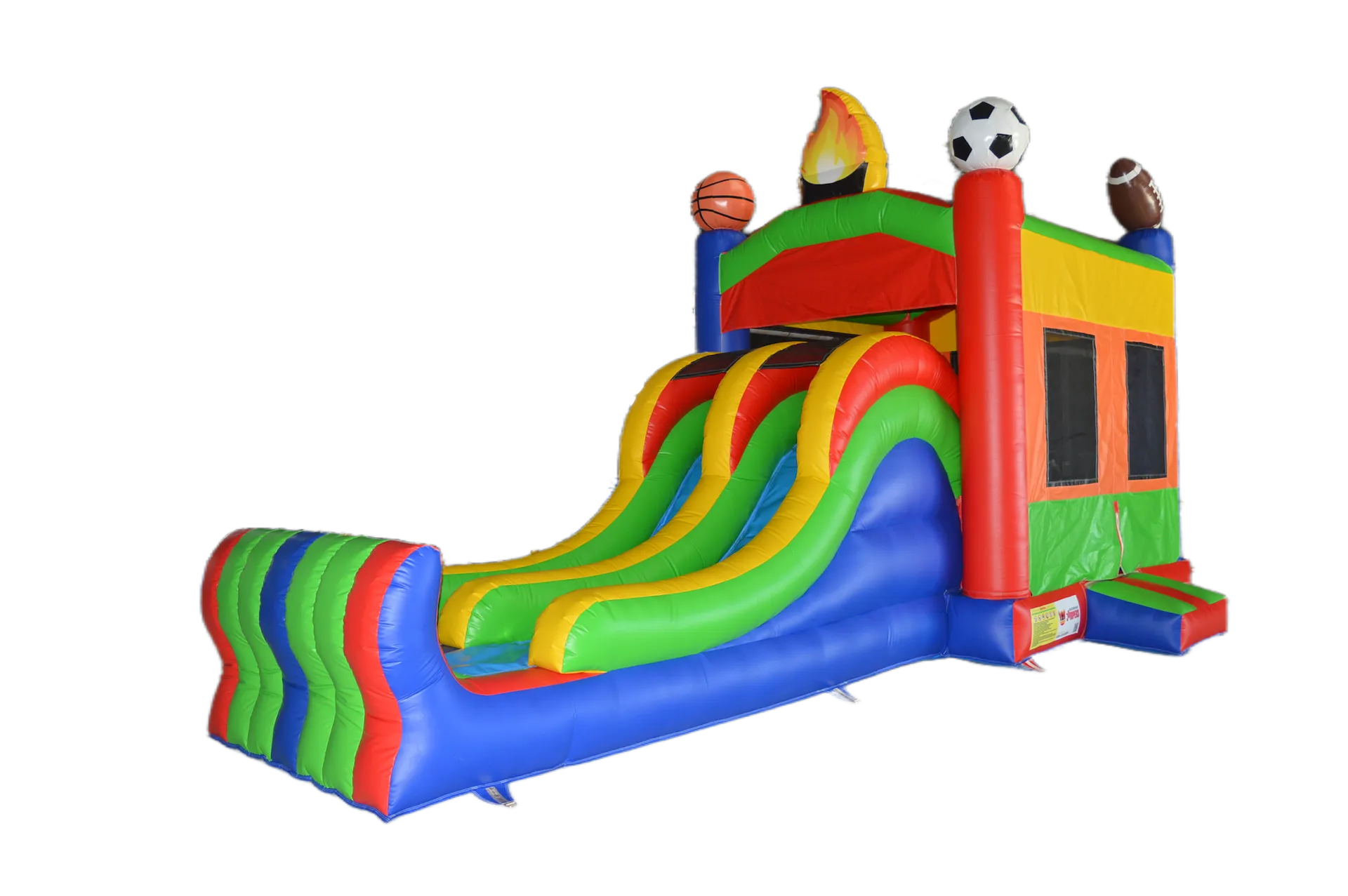 Sports Combo Jumper with Dry Slide (26x13 ft)