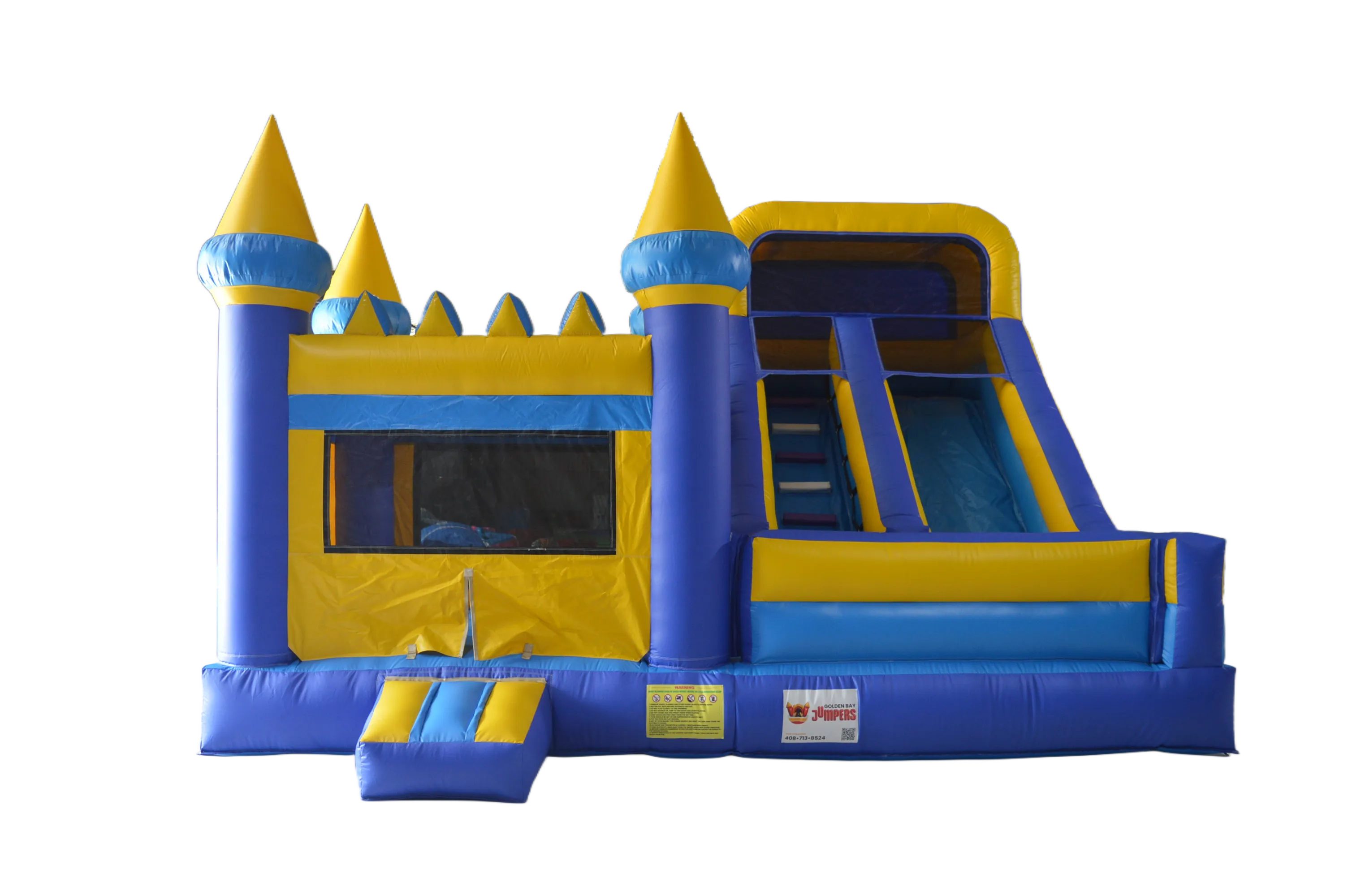 Carnival Fortress Combo Jumper with Dry Slide (20x20 ft)