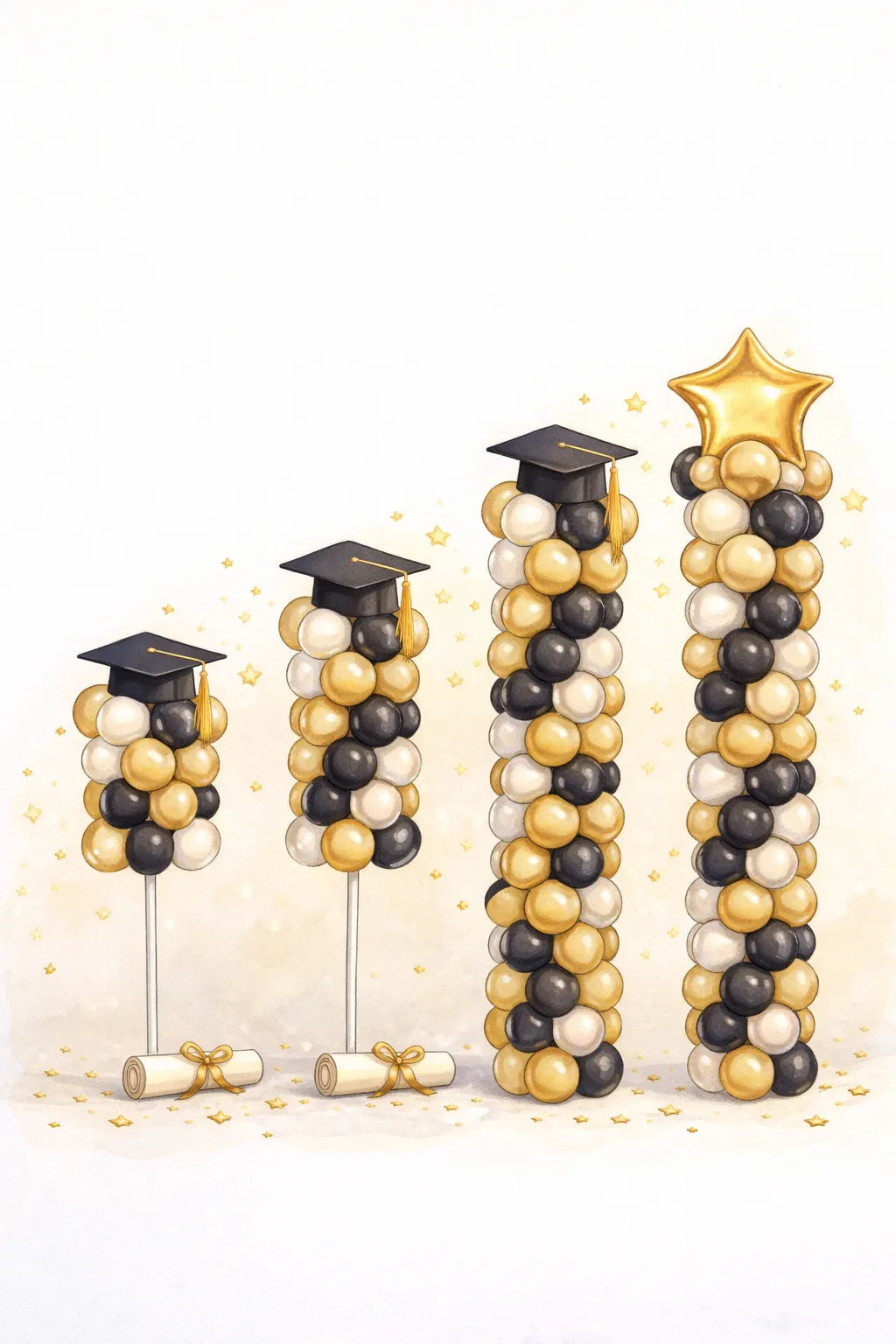 Organic Balloon Columns