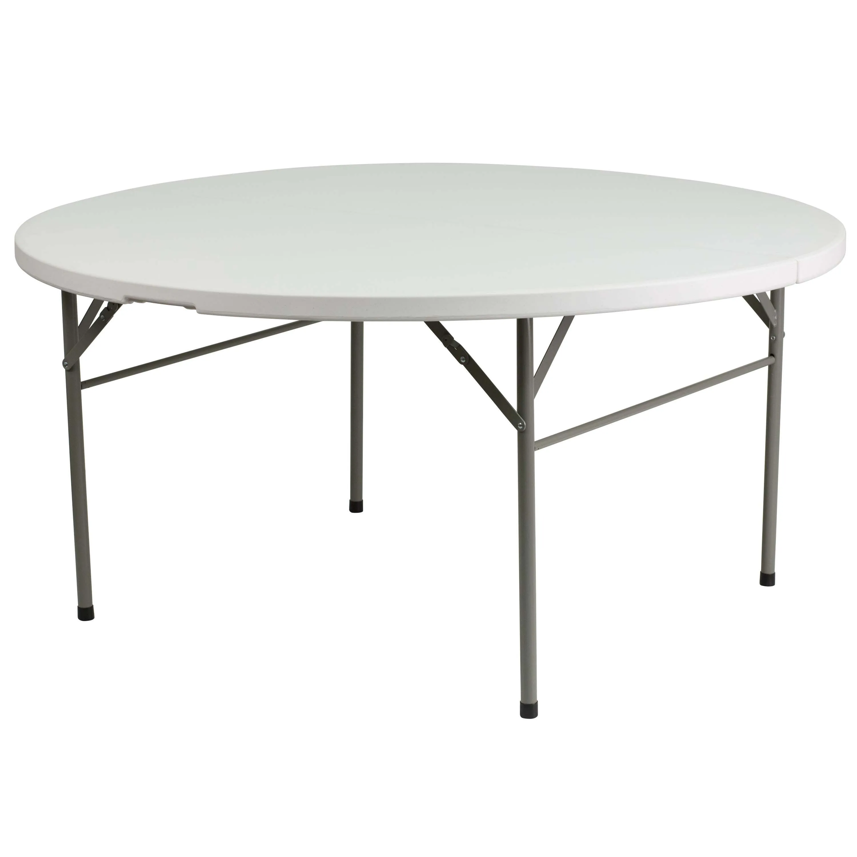 5-Foot Round Folding Table