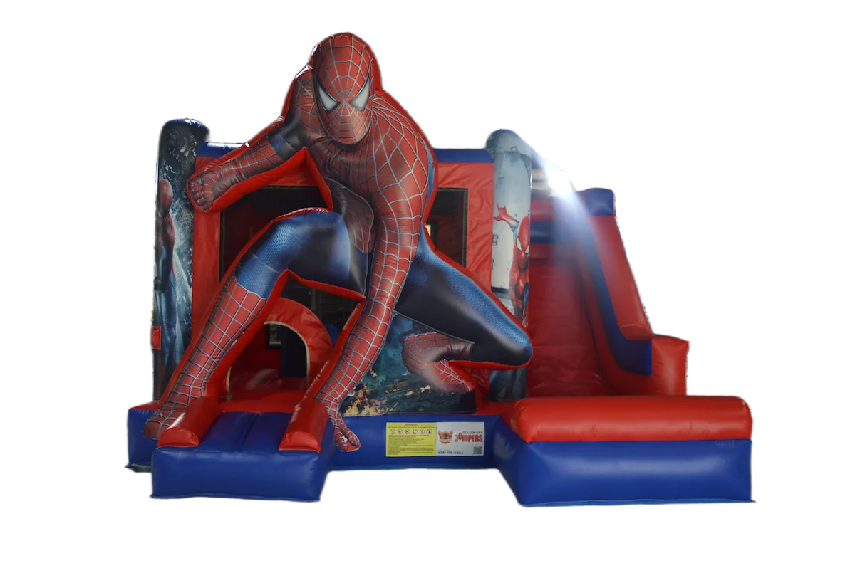 Spider-Man Combo Jumper with Dry Slide Only (16.4x16.4 ft)