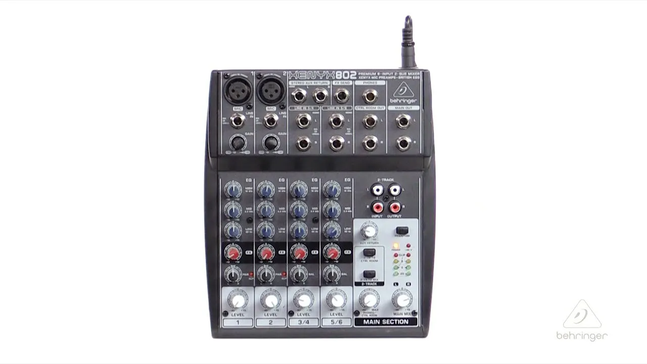 Behringer Xenyx802S Mischpult