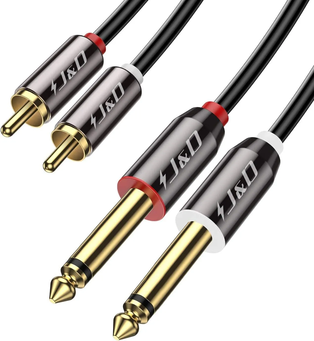 Cinch auf 6,3mm Klinke