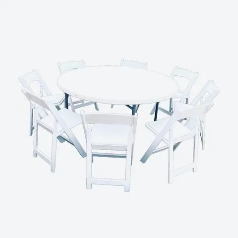 Premium Round Table/Chair Package - Seats 48 Guests