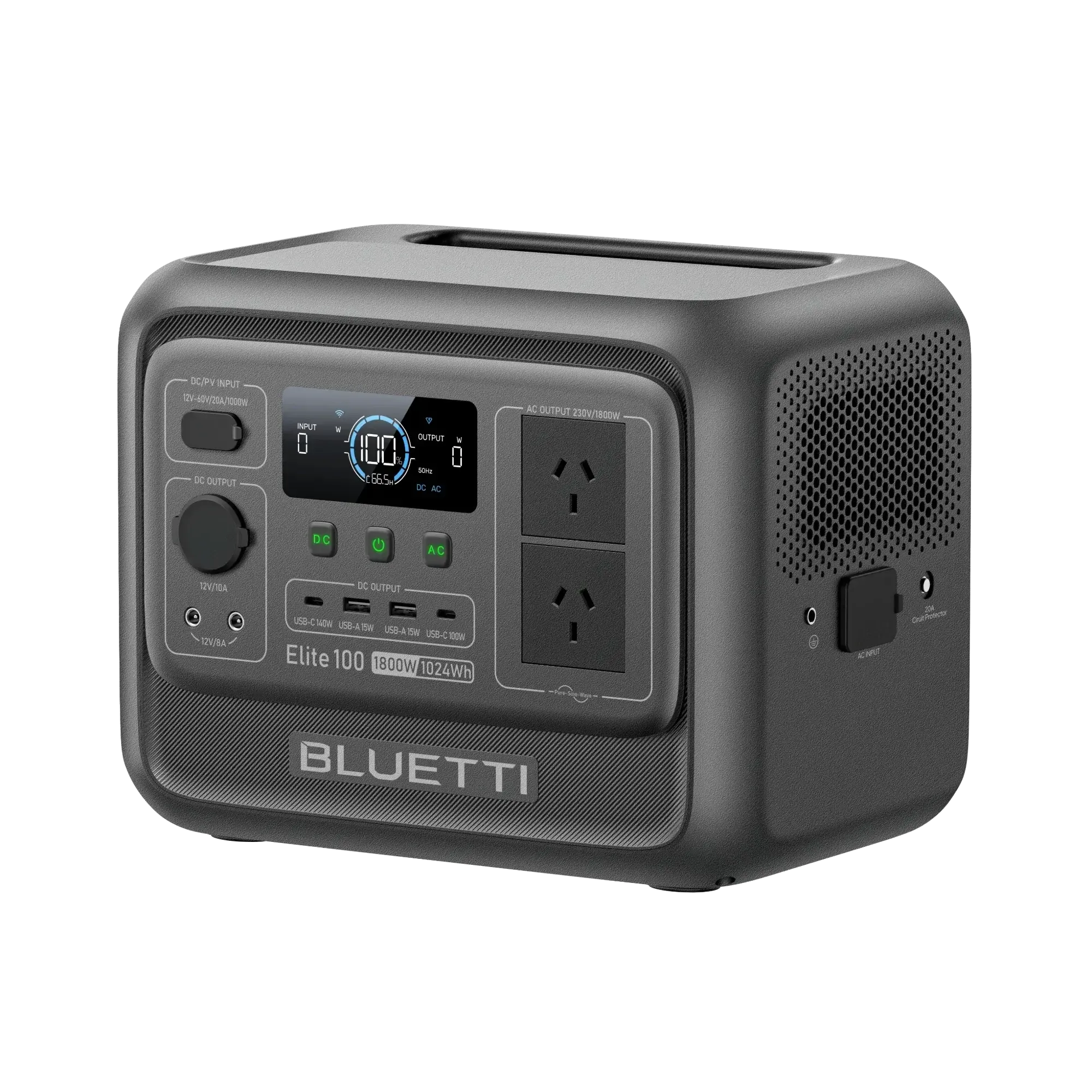 BLUETTI Elite 100 V2 Portable Power Station | 1,800W 1,024Wh