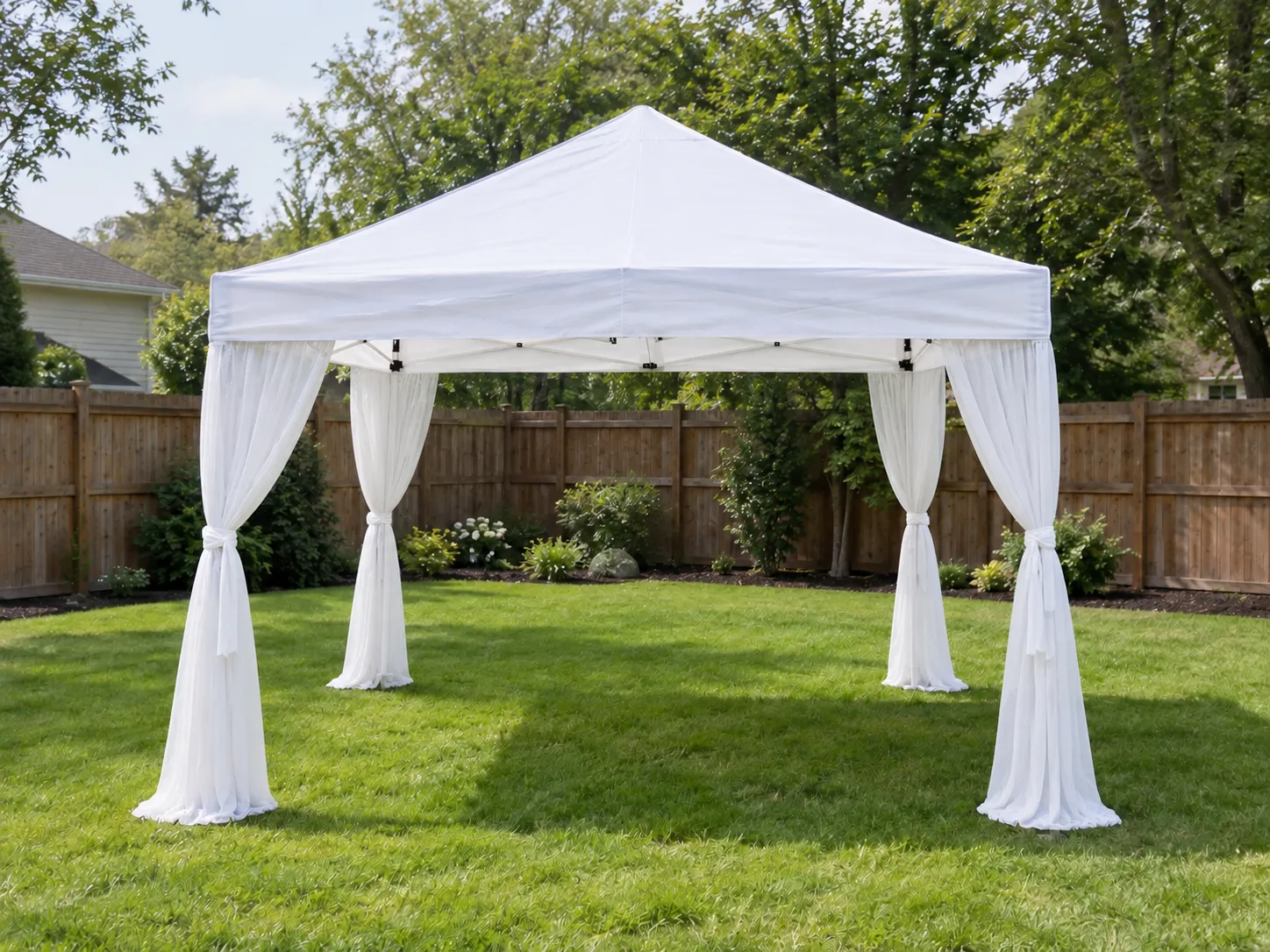 10' x 10' White Pop-Up Event Tent