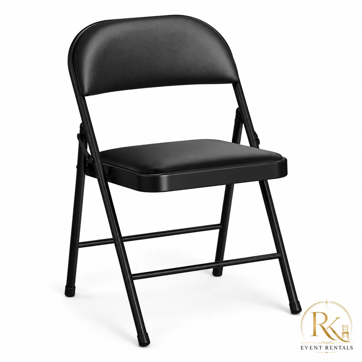 Black Plastic Folding Chair