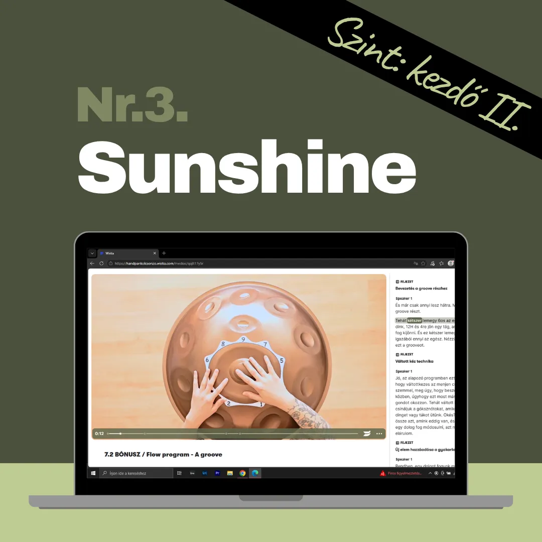 Nr.3. Sunshine kompozíció