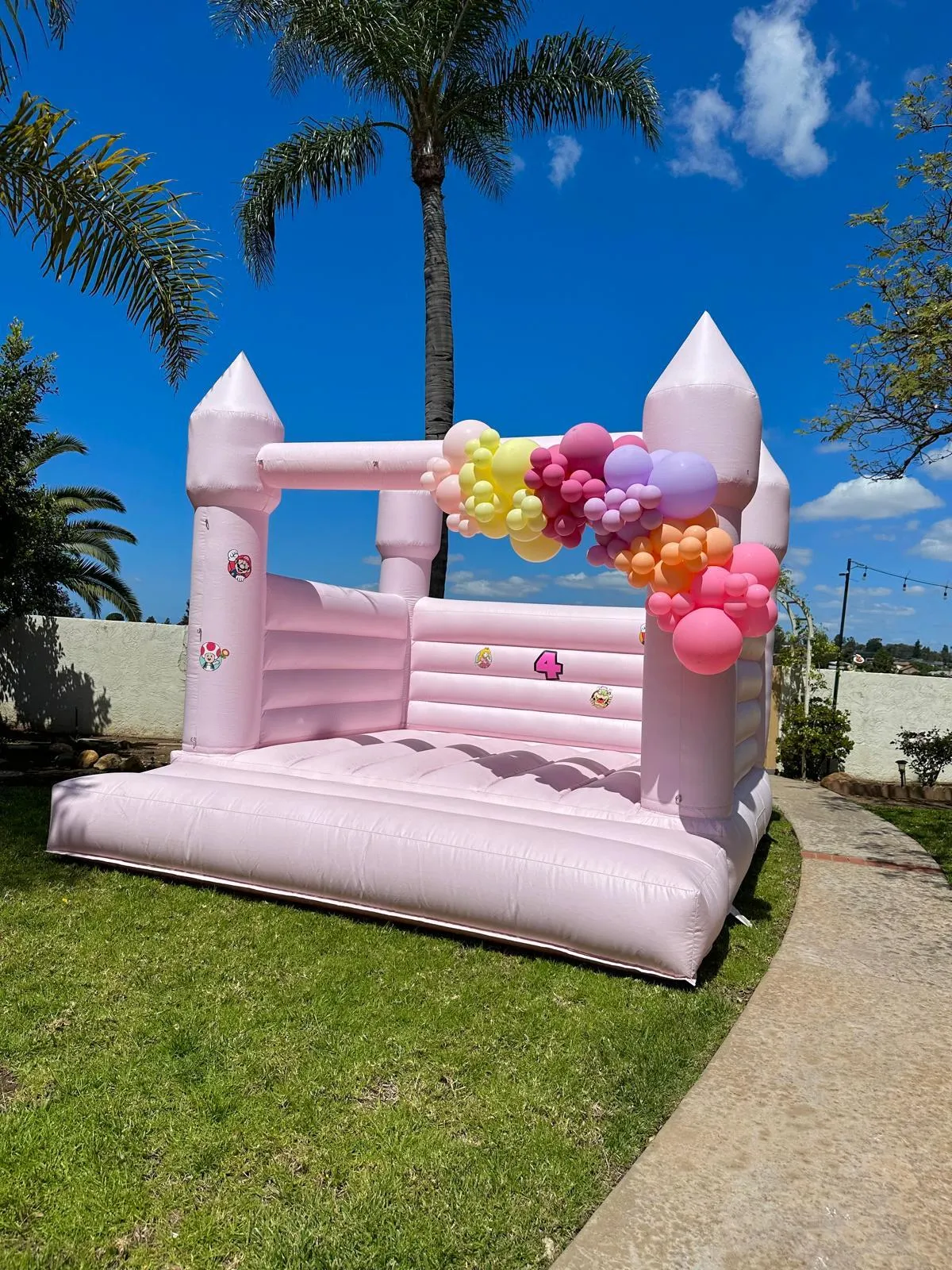 Barbie Girl Bounce House 