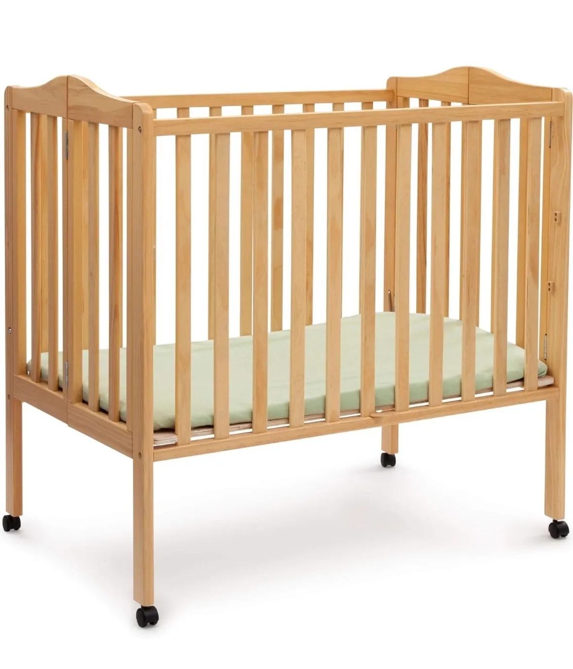Mini Crib with Dream On Me Mattress