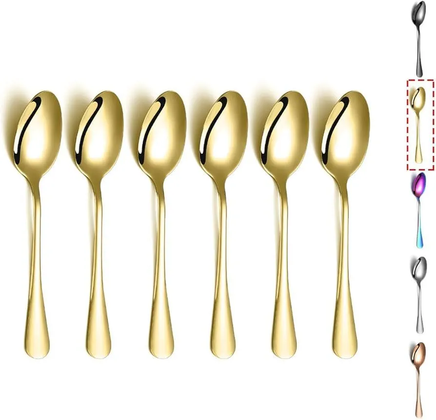 Silverware-Gold Basic 1-Tea Spoon