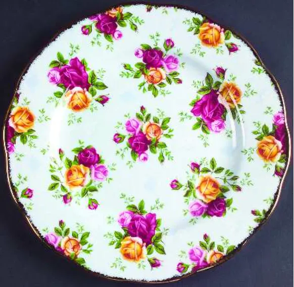 Royal Albert-Blue Damask