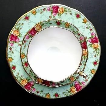 Royal Albert-Peppermint Damask
