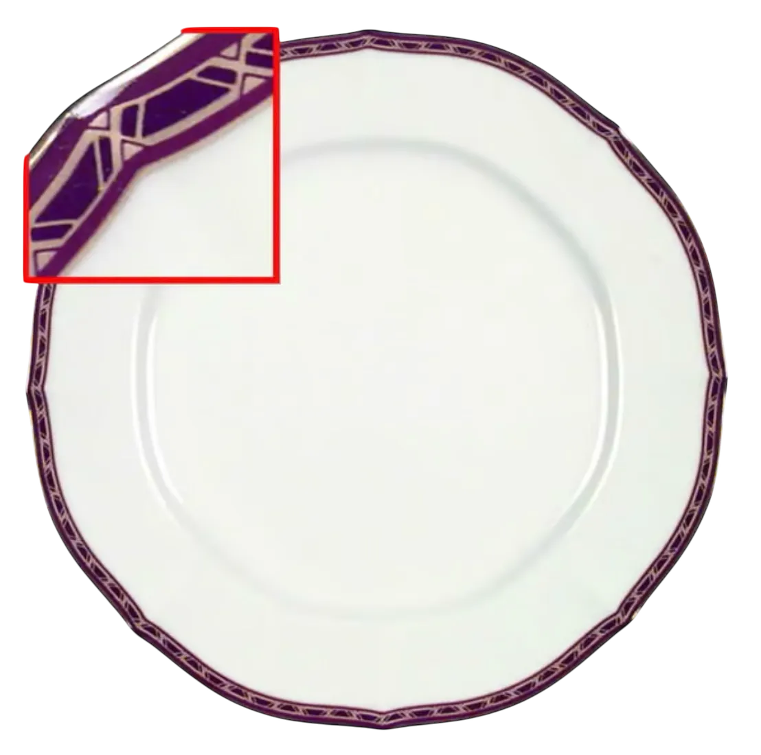 Noritake-Burgundy Royale