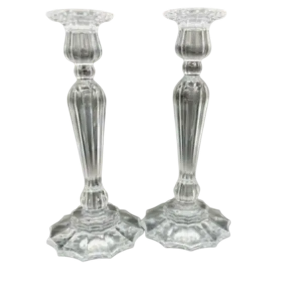 Mikasa-Audra Crystal Candlesticks