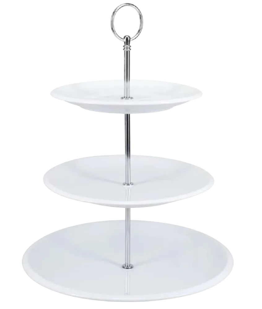 Three Tiered Trays-Assorted sizes and colors