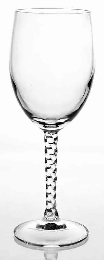 Wine Glasses-Luminarc Angeliq, Spiral Stemmed Glass