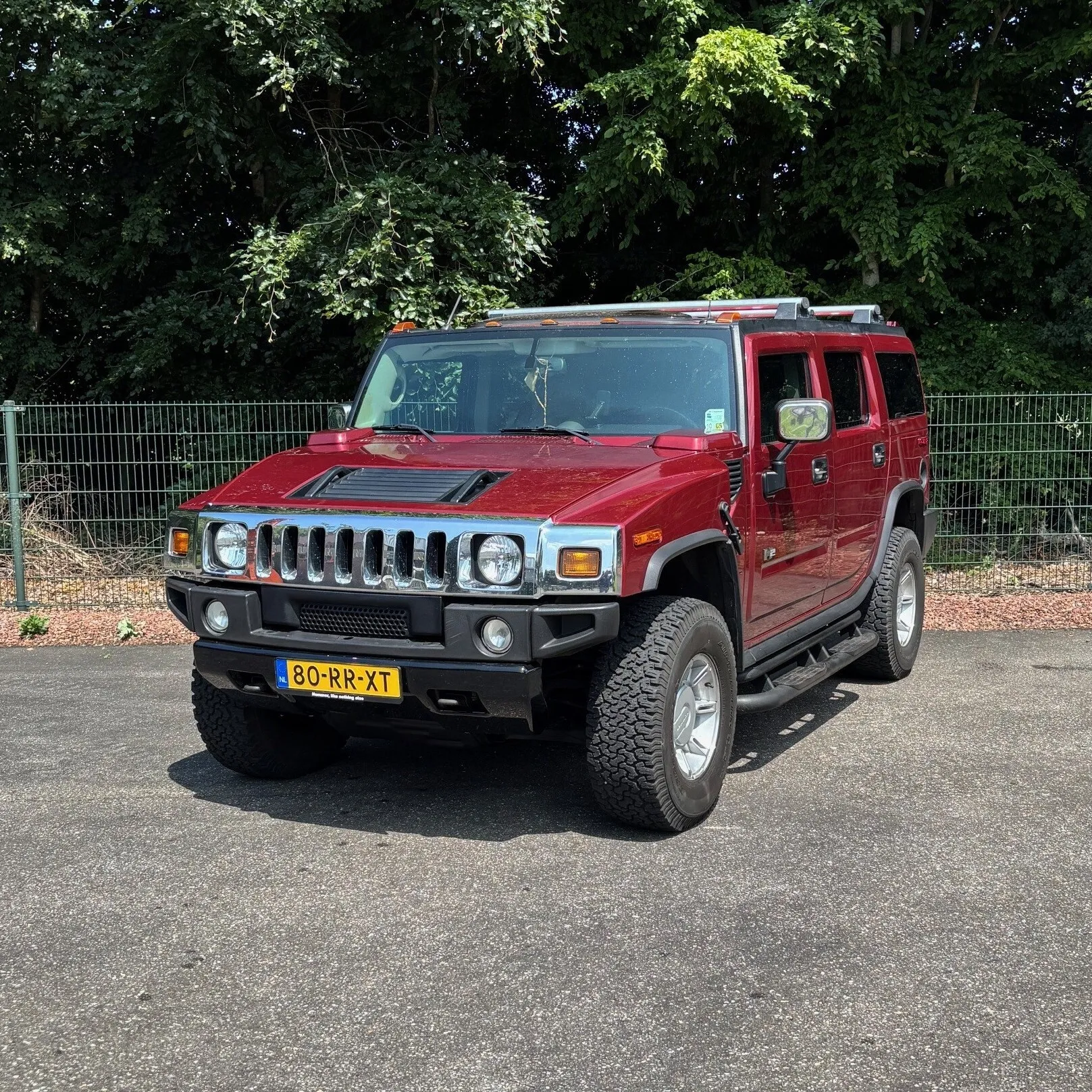 Hummer H2 met chauffeur