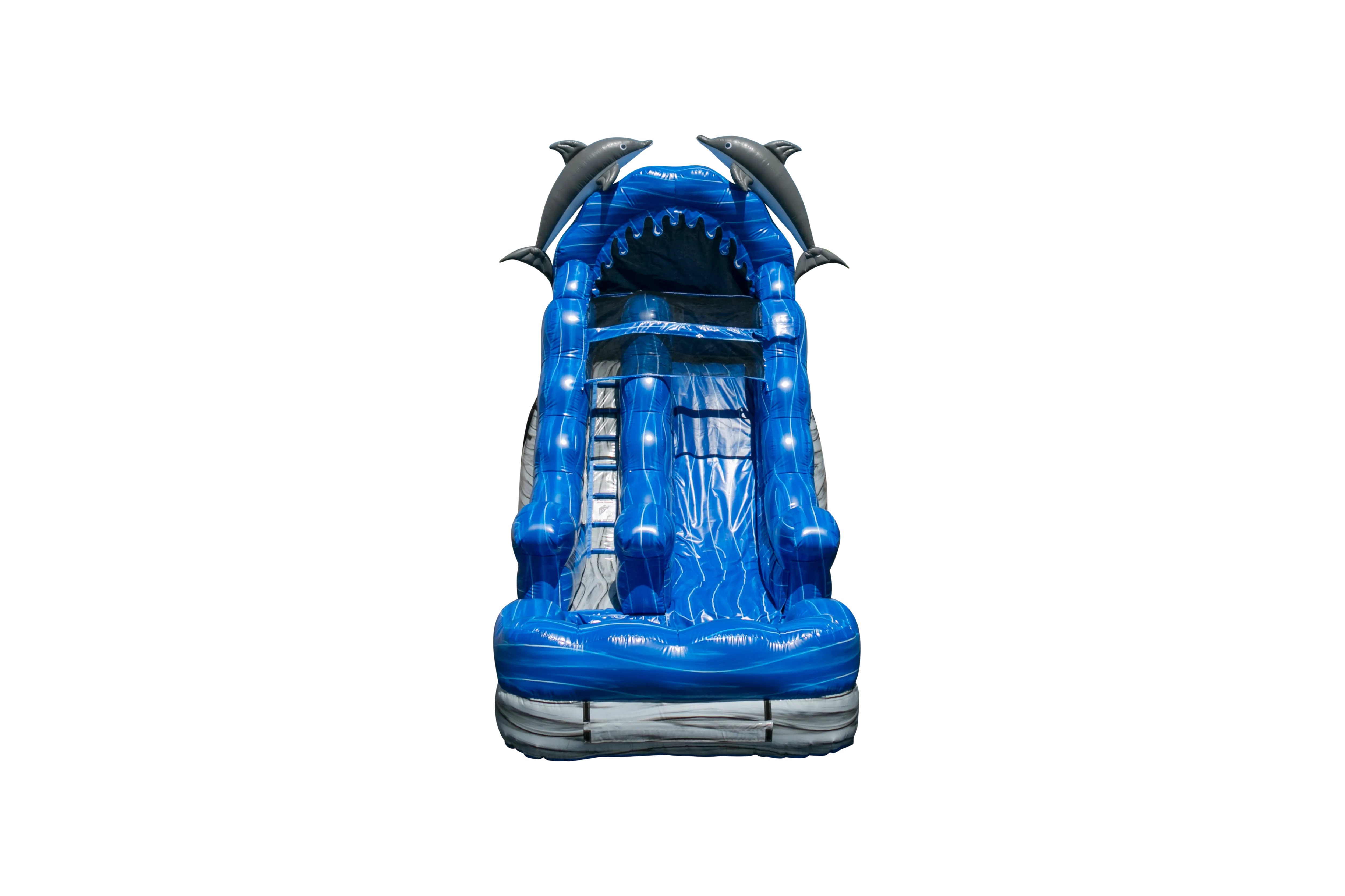 16Ft Dolphin Jump Slide  (Ages 6+ to Adults)