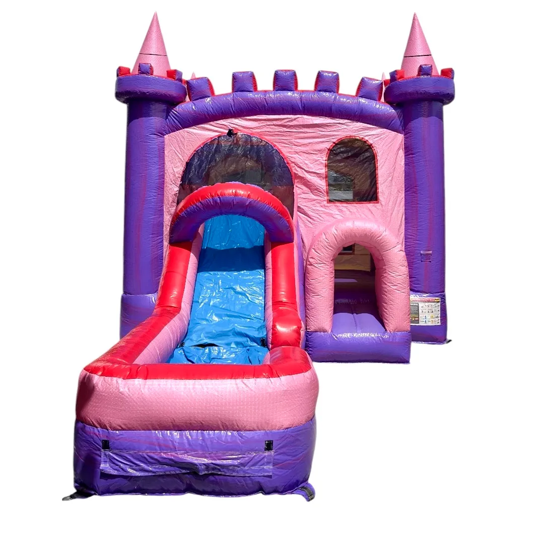 Extra Large 4in1 Princess Castle Slide Combo with Pool / Soft landing