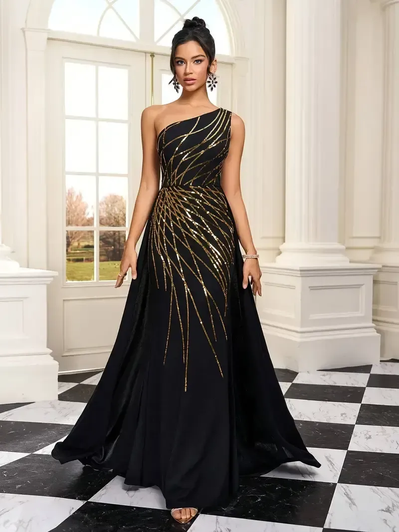 “Black Aurora Dress”