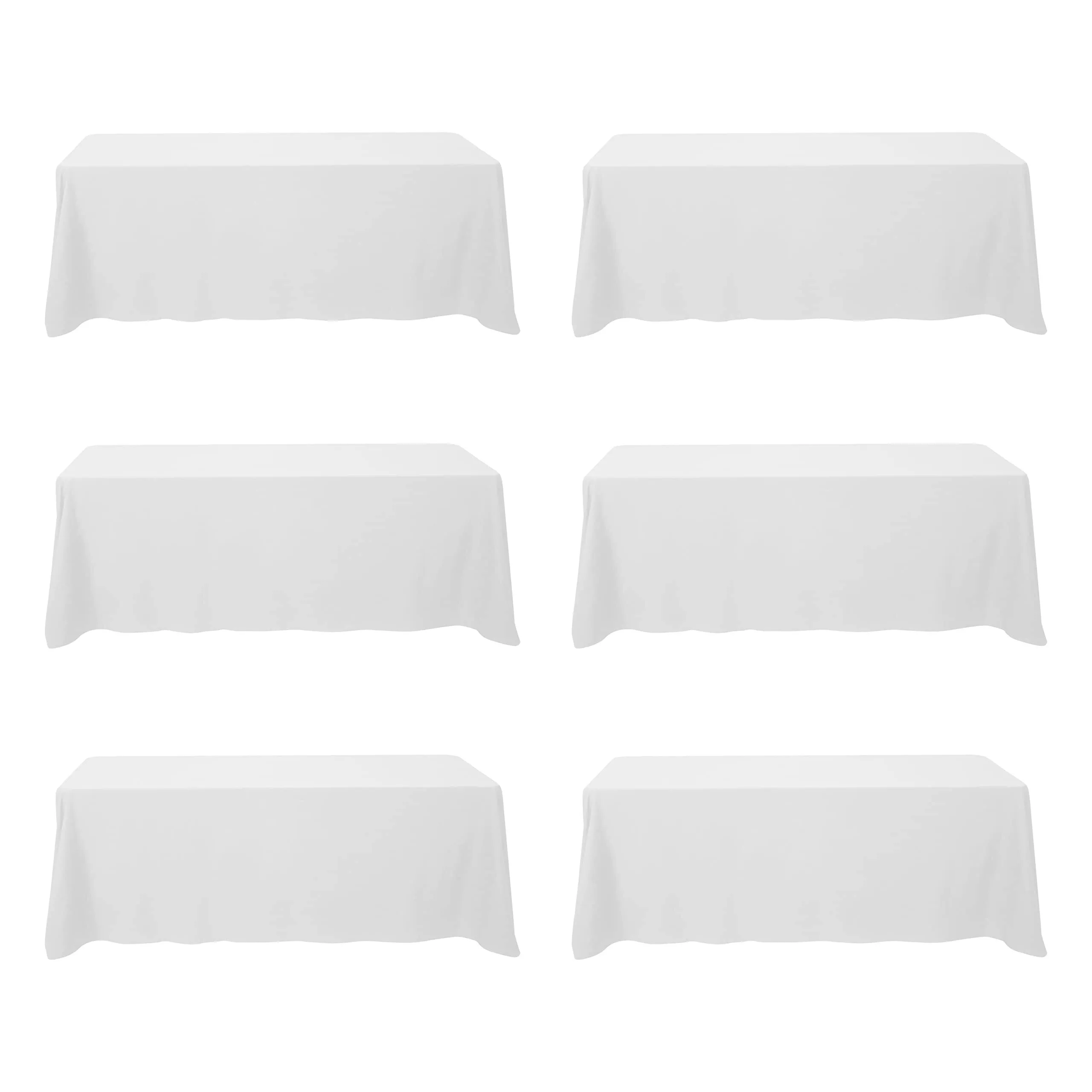 Linens- Polyester Solid-  90 x 156 eight foot rectangle table cloths