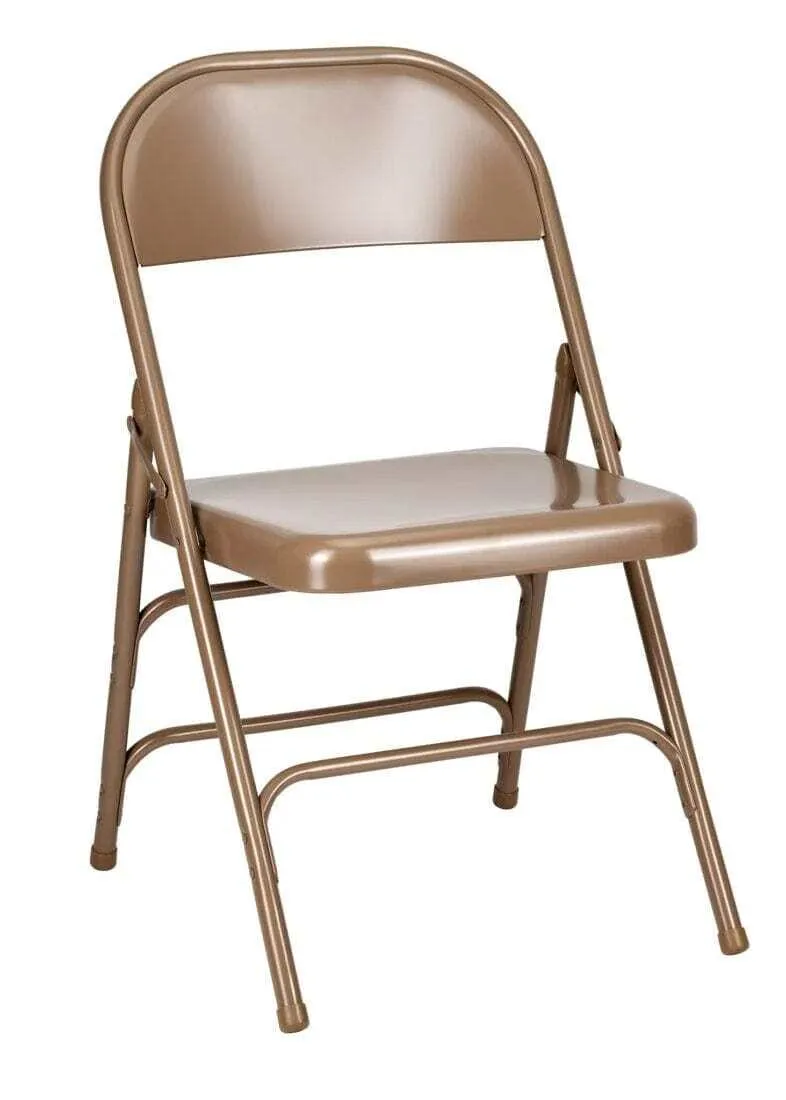 Chair - Brown Metal 