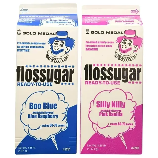 Concessions- Cotton Candy Floss- Blue