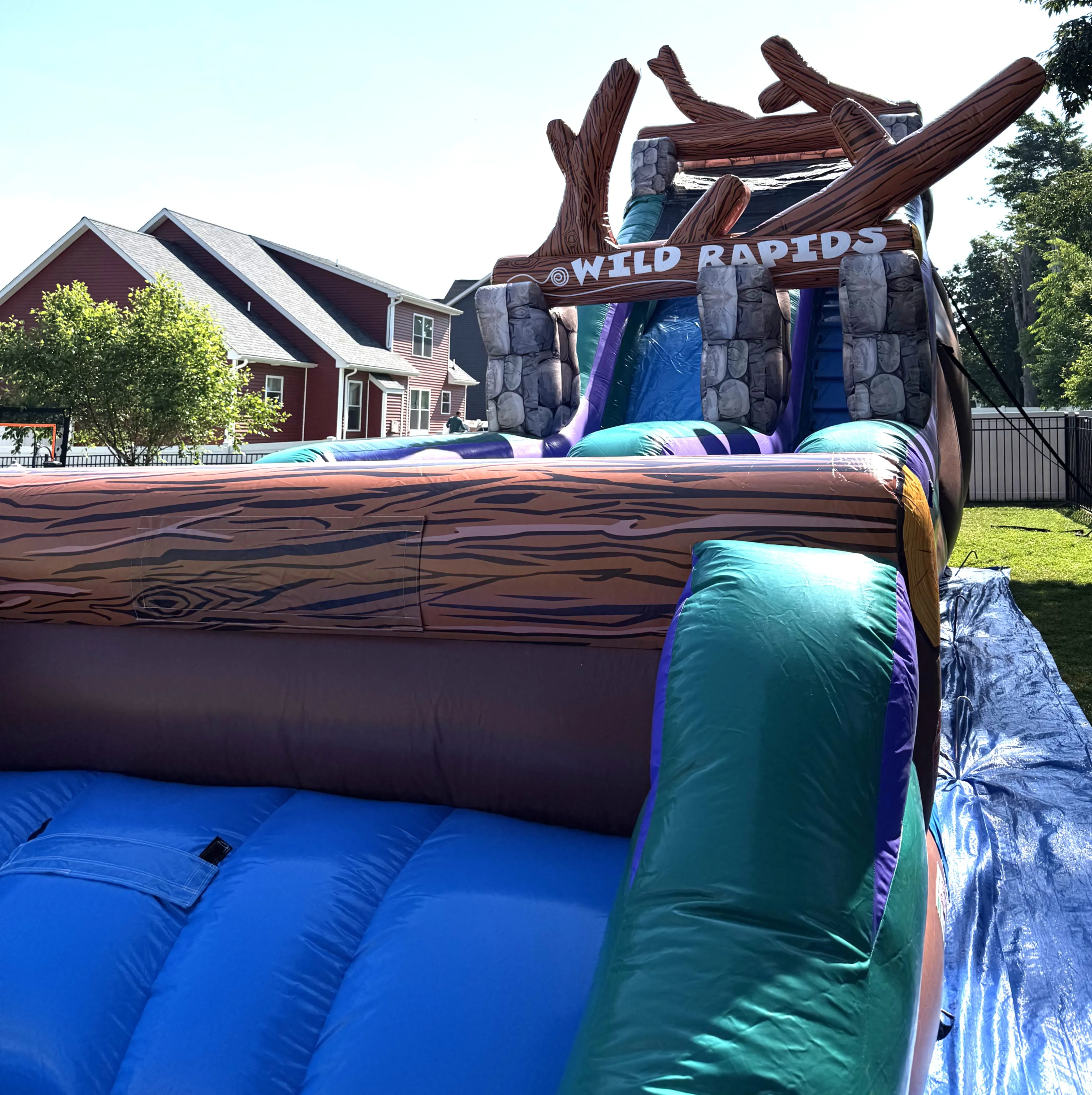 Inflatable- 21' Wild Rapids Water Slide