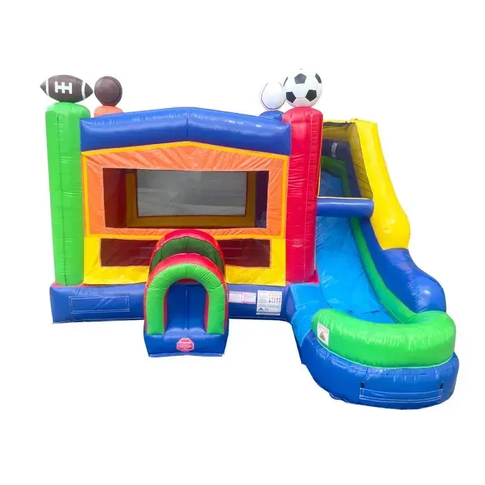 Inflatable- Sports Castle- BounceHouse/Slide Combo