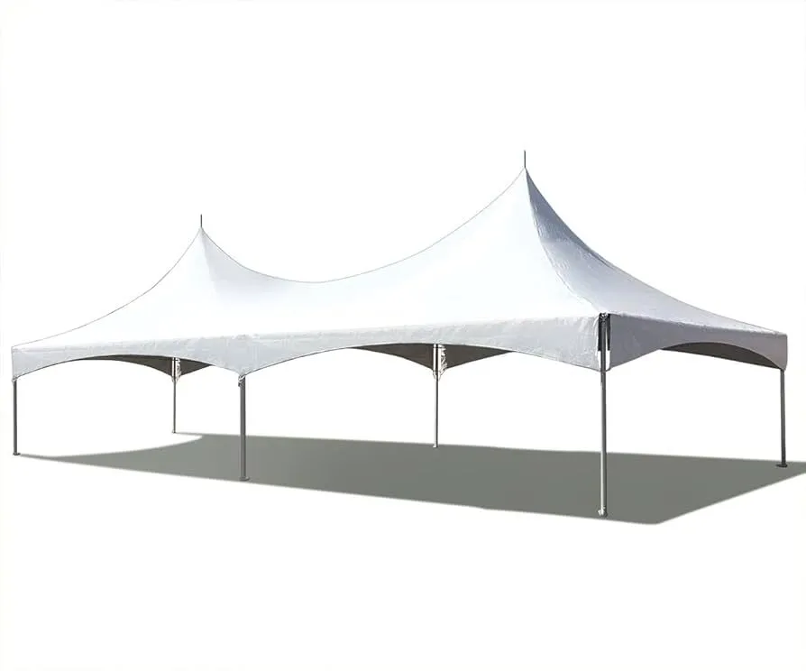 20' x 40' Premium High Peak Frame Party Tent - White