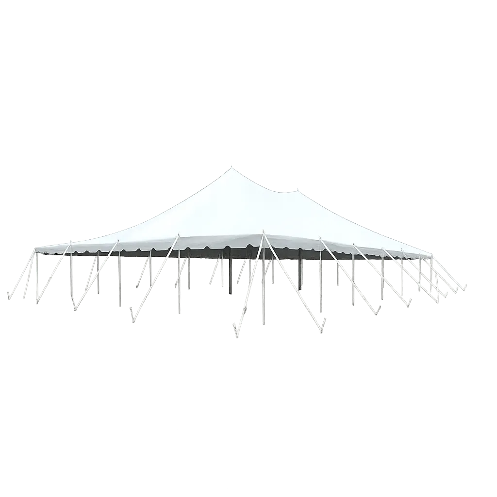 40x60 Premium Sectional Canopy Pole Party Tent (White)