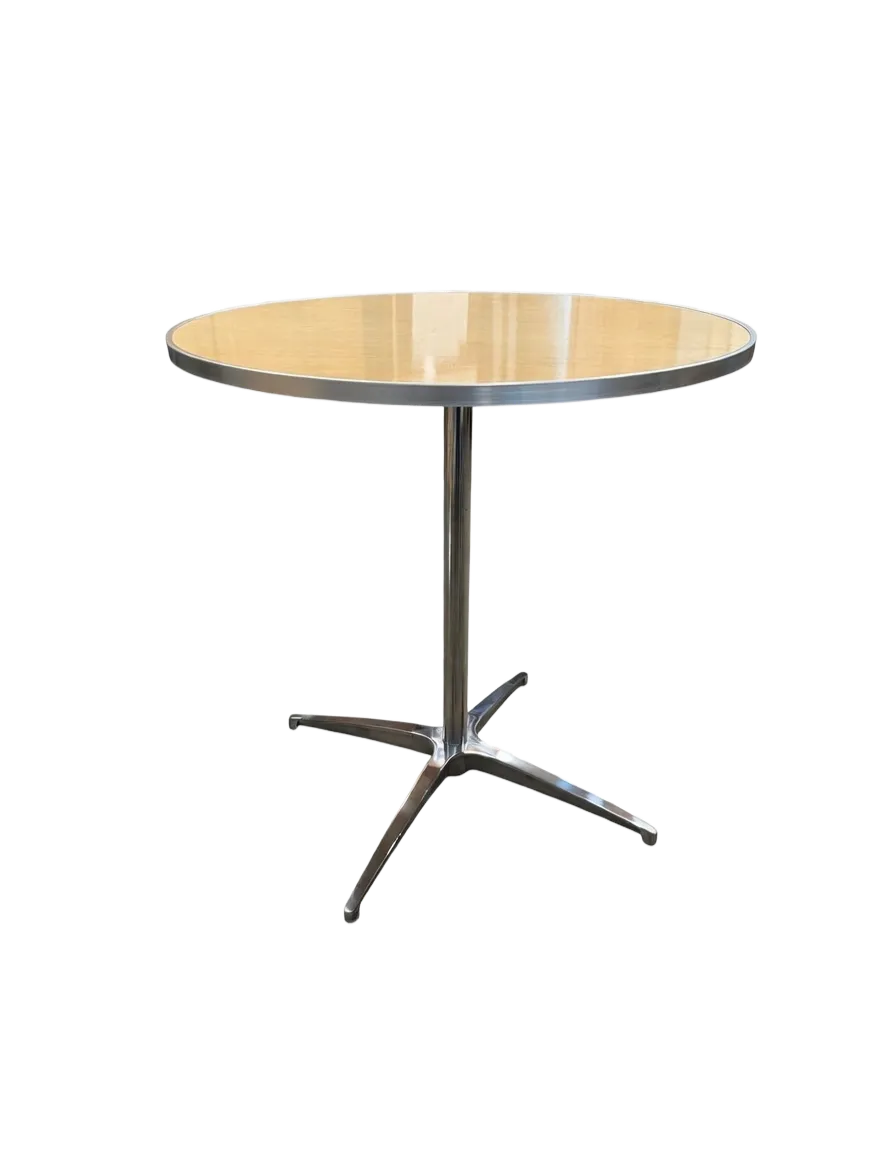 30" Cocktail Table (Seated Height – 30" Pole)