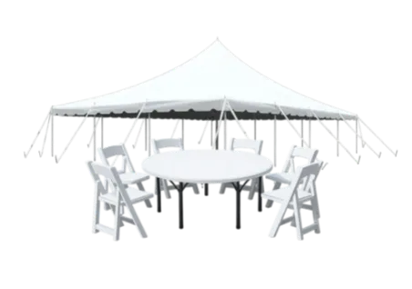 96 Guest Pole Tent Bundle