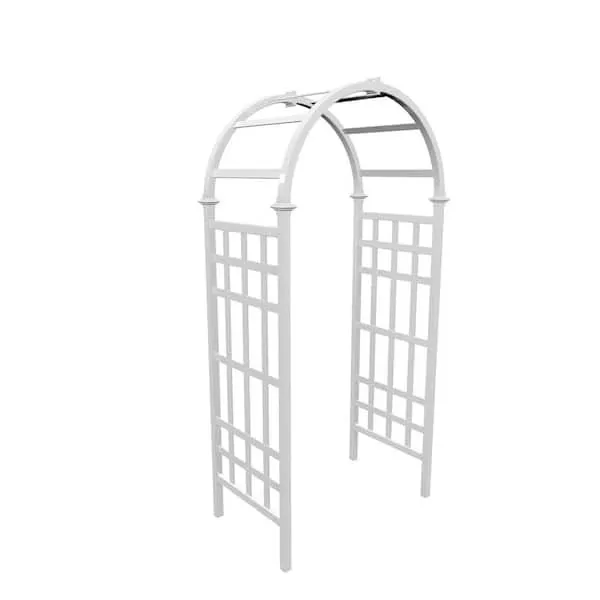 White Wedding Arbor