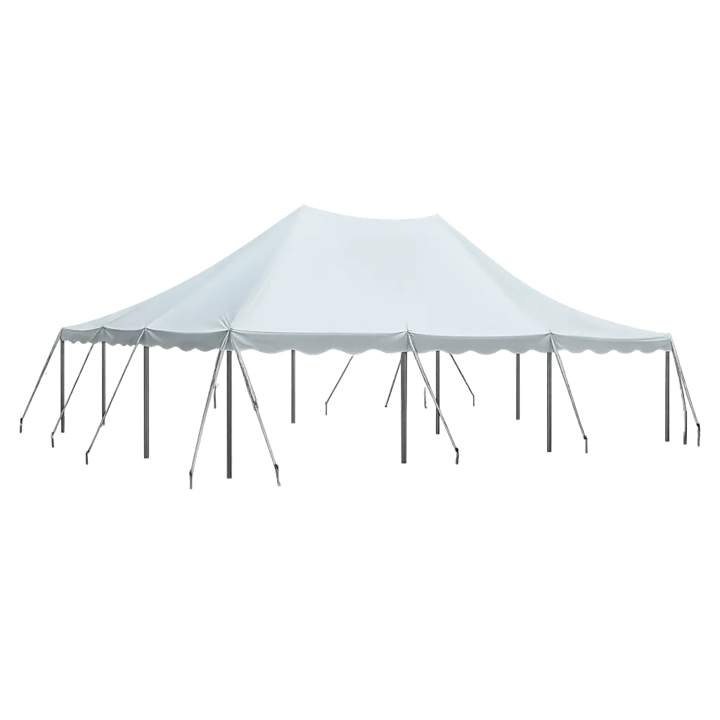 20x30 Premium Pole Party Tent (White)