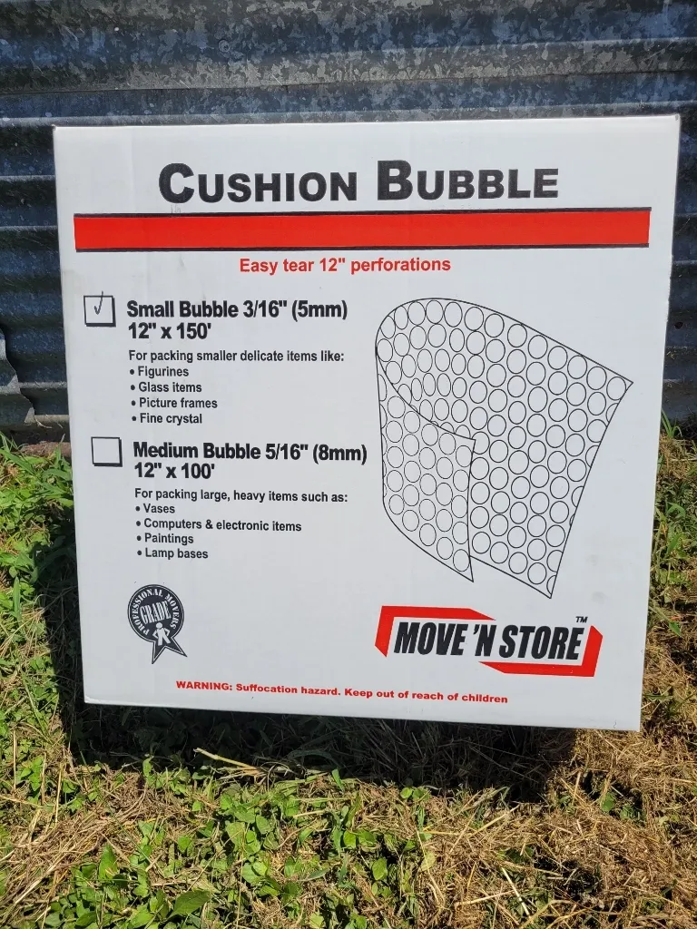 Packing Cushion Bubble (12"x100')