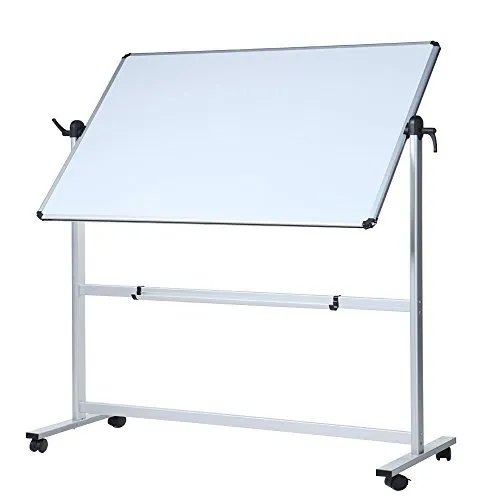 Viz-Pro Double Sided Mobile Whiteboard