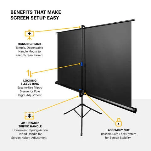 Propvue Projector Screen With Stand