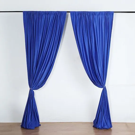 Booth Drape 10ft Royal Scuba