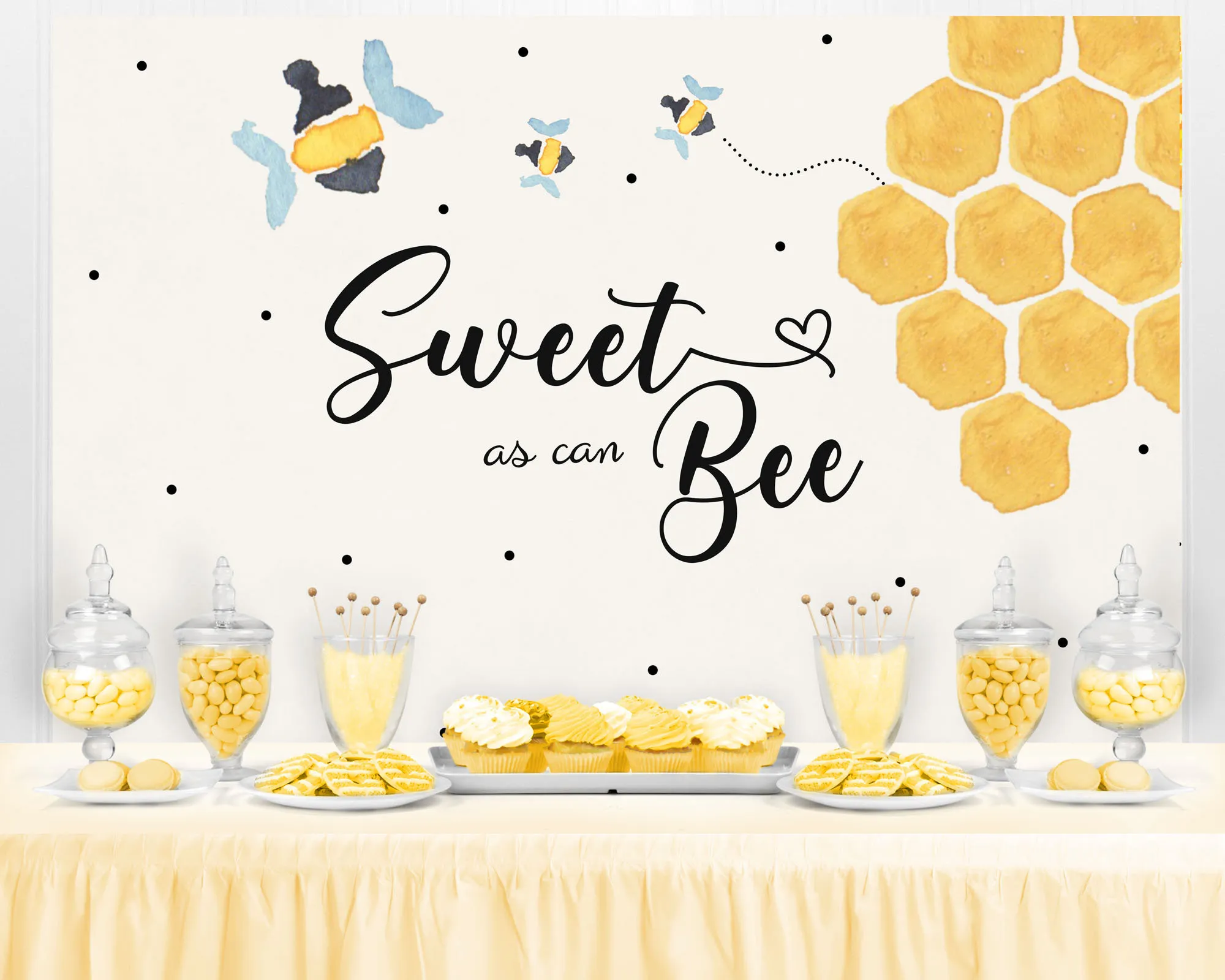 sweet as can bee backdrop