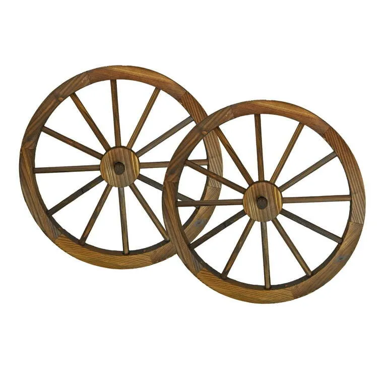 Wagon Wheels Rustic 24in