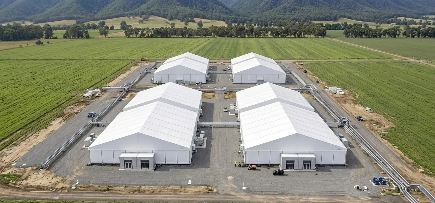Heavy-Duty Temporary Tent Structures for Long-Term Use & Government Infrastructure