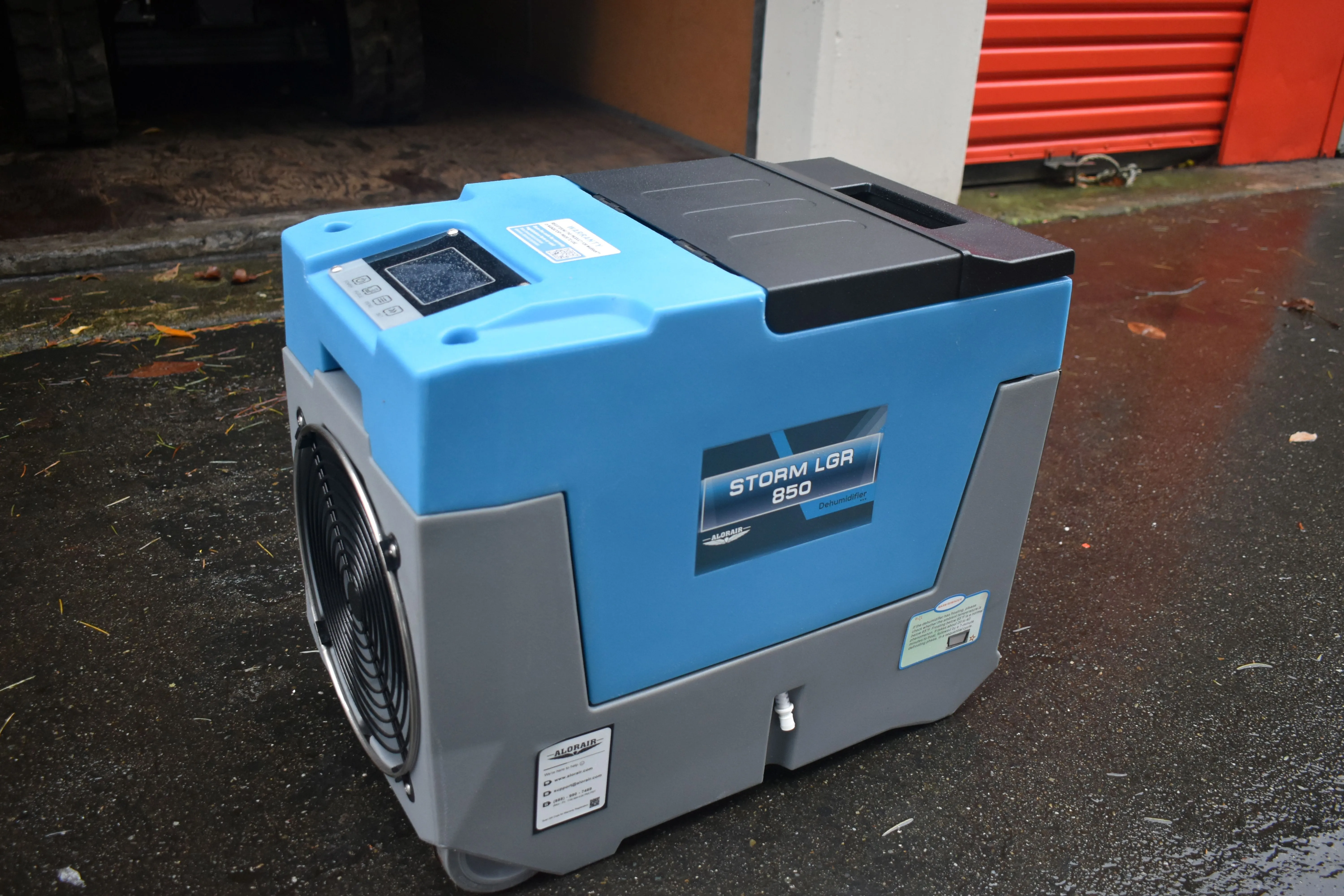 AlorAir 180 PPD LGR Commercial Dehumidifier with Pump