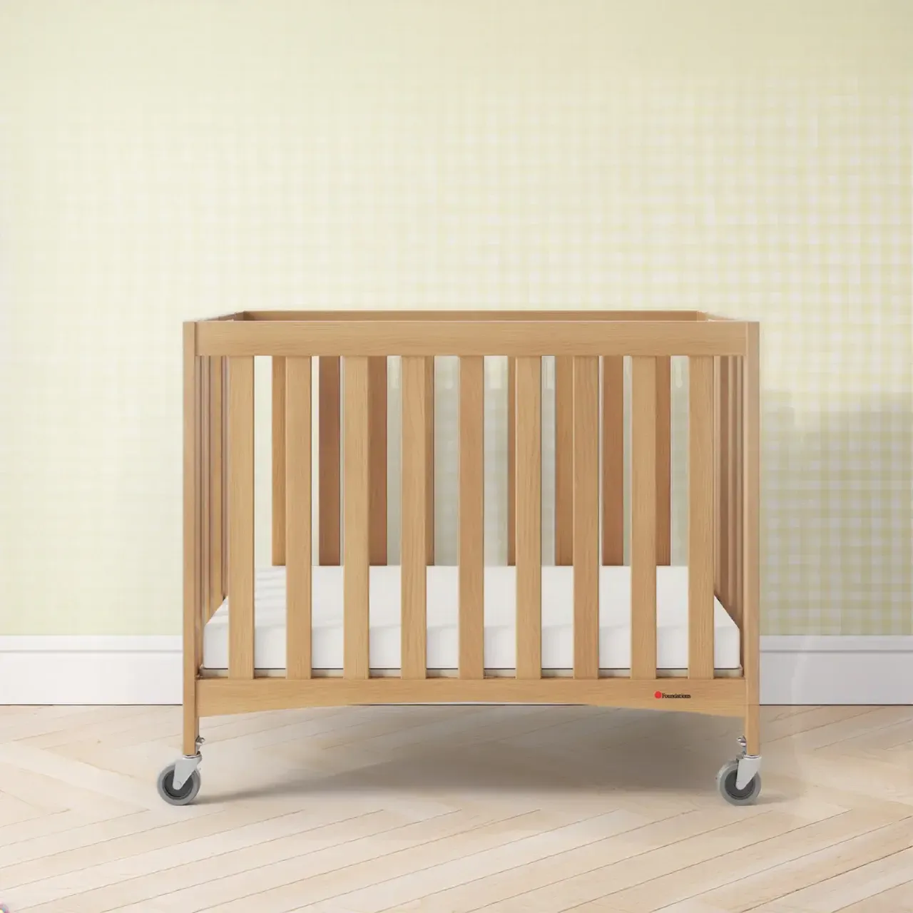Wooden Crib - compact (100 x 65 CM)